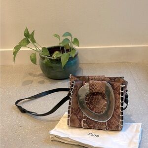 Stunning EDUN Bibi handbag and dust bag